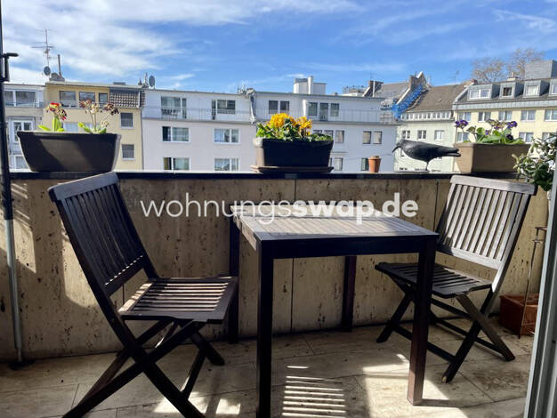 Wohnung zur Miete Tauschwohnung 666 € 3 Zimmer 74 m² 4. Geschoss Neustadt-Süd Köln 50677