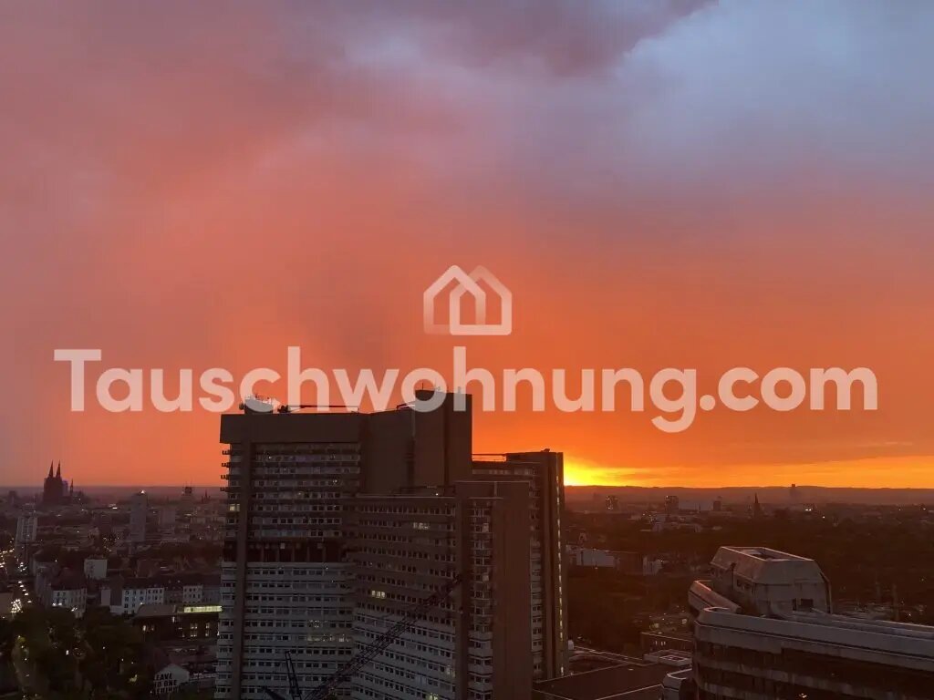 Wohnung zur Miete Tauschwohnung 600 € 1,5 Zimmer 25 m²<br/>Wohnfläche 10.<br/>Geschoss Sülz Köln 50939