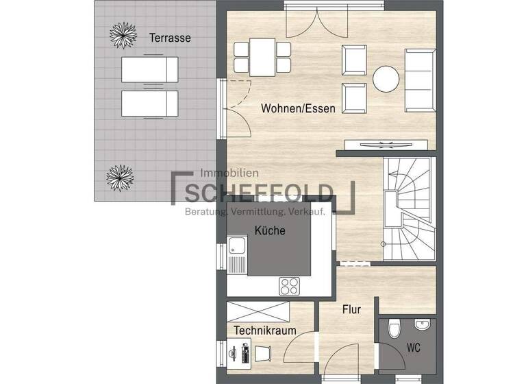 Doppelhaushälfte zum Kauf 479.900 € 4,5 Zimmer 116,2 m² 239 m² Grundstück Bihlafingen Laupheim- Bihlafingen 88471