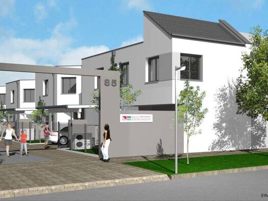 Reihenmittelhaus zur Miete - Erstbezug 1.316 € 114,9 m² 158 m² Grundstück Hauptstraße 85 Parndorf 7111