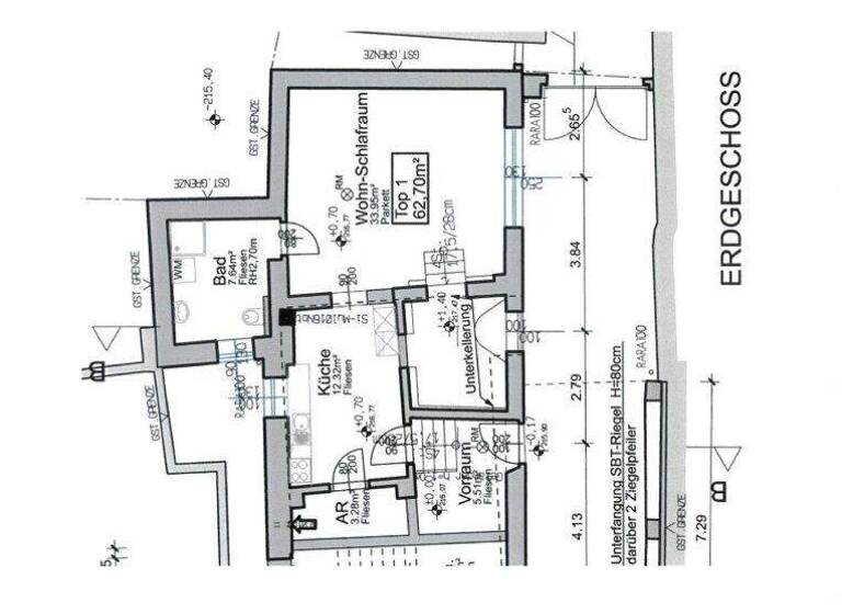 Wohnung zum Kauf 196.000 € 1,5 Zimmer 62,7 m² Krems an der Donau 3500