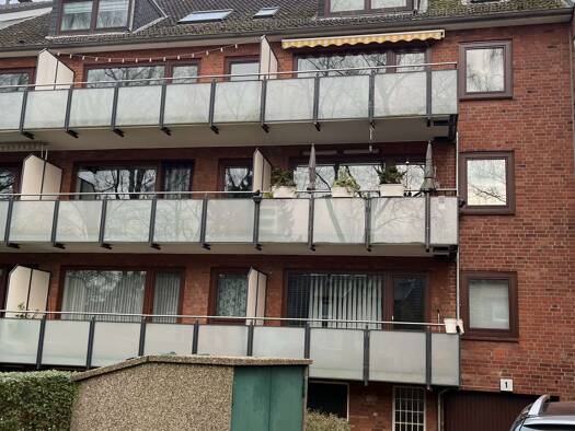 Wohnung zur Miete 1.300 € 3 Zimmer 75,1 m² Geschoss 1/4 Hamburg 22527