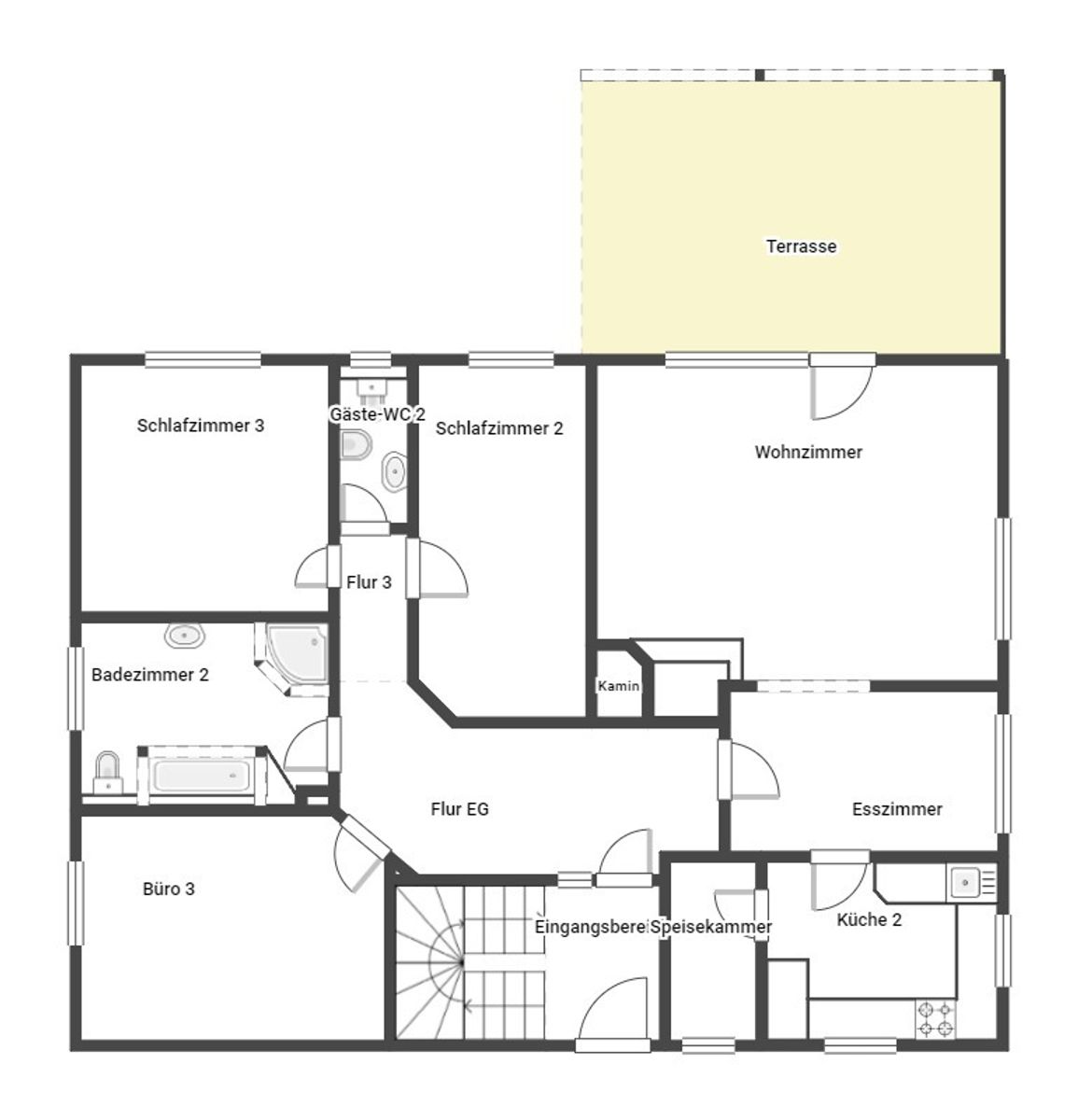 Einfamilienhaus zum Kauf 549.000 € 7 Zimmer 215,2 m²<br/>Wohnfläche 745,2 m²<br/>Grundstück Schmatzhausen Hohenthann 84098