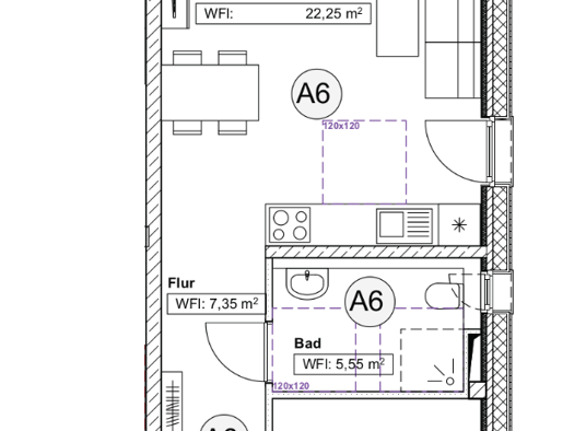 Wohnung zur Miete 800 € 2 Zimmer 56 m² Geschoss EG/1 frei ab 01.06.2026 Eiselfing 83549