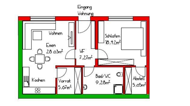 Wohnung zum Kauf provisionsfrei 224.900 € 2,5 Zimmer 91,9 m²<br/>Wohnfläche Auhof Geiersthal 94244