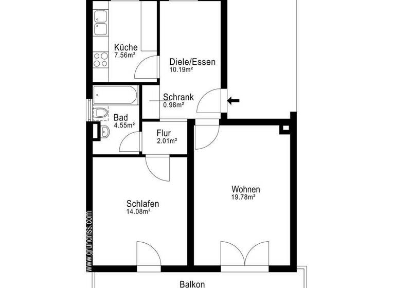 Wohnung zum Kauf 329.000 € 2 Zimmer 64,3 m² 1. Geschoss Wangen Starnberg 82319