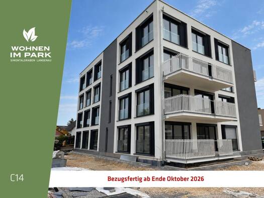 Wohnung zum Kauf - Erstbezug provisionsfrei 463.900 € 3 Zimmer 89,1 m² 2. Geschoss Am Simontalgraben 23 Langenau Langenau 89129