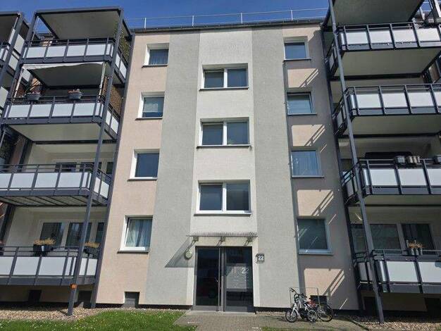Wohnung zur Miete 616 € 3,5 Zimmer 69,1 m² 1. Geschoss frei ab 16.04.2026 Erfurter Str. 22 Deininghausen Castrop-Rauxel 44577
