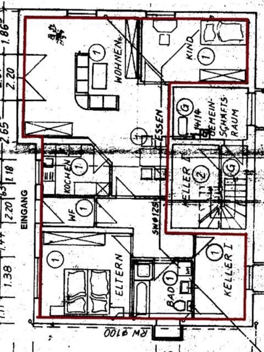 Wohnung zur Miete Wohnen auf Zeit 1.950 € 3 Zimmer 90 m²<br/>Wohnfläche 22.11.2024<br/>Verfügbarkeit Fehlingsweg Dreis-Tiefenbach Netphen 57250