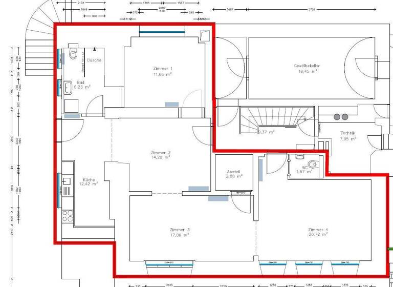 Wohnung zur Miete 1.330 € 3,5 Zimmer 84 m² EG Bad Waldsee 88339