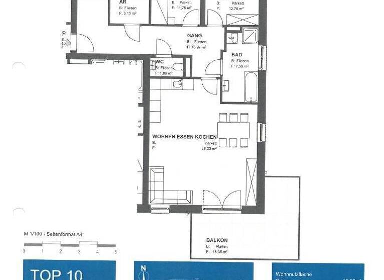 Wohnung zum Kauf 399.000 € 3 Zimmer 92,3 m² 1. Geschoss Laakirchen 4663