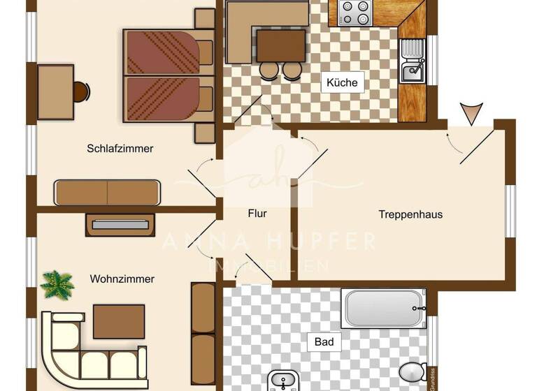 Wohnung zur Miete 320 € 2 Zimmer 64 m² EG frei ab sofort Salzstraße 33 Liebschwitz Gera 07551