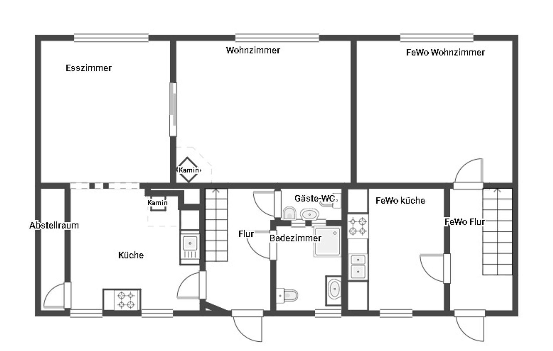 Einfamilienhaus zum Kauf 279.000 € 5 Zimmer 160,1 m²<br/>Wohnfläche 1.540,1 m²<br/>Grundstück Behrenwalde Weitenhagen 18461