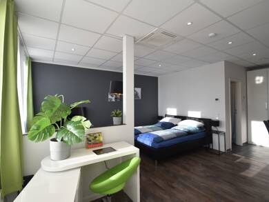 Studio zur Miete 1.445 € 1 Zimmer 32 m² 5. Geschoss Triftstraße Niederrad Frankfurt am Main 60528
