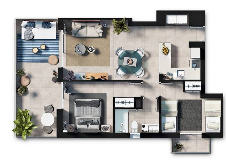 Wohnung zum Kauf provisionsfrei 450.000 € 3 Zimmer 61 m² 2. Geschoss Cala D`Or 07660