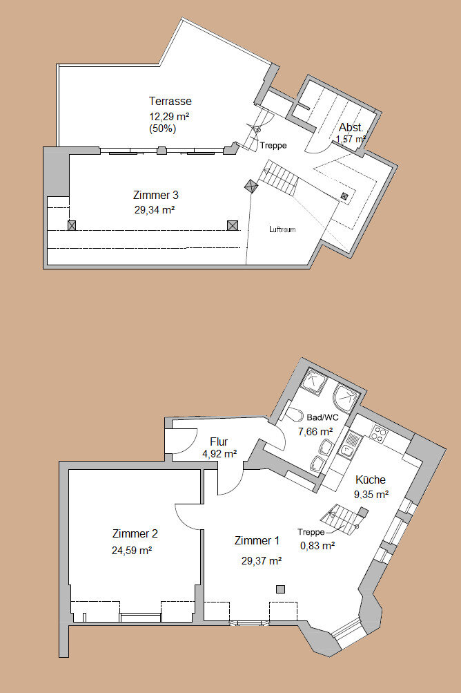 Wohnung zum Kauf provisionsfrei 699.000 € 3 Zimmer 119,9 m²<br/>Wohnfläche Clayallee 323 Zehlendorf Berlin 14169