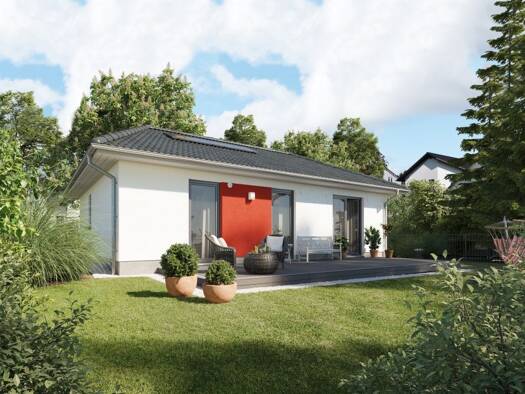 Bungalow zum Kauf - Erstbezug 264.315 € 4 Zimmer 77 m² 1.177 m² Grundstück Klobikau Bad Lauchstädt 06246