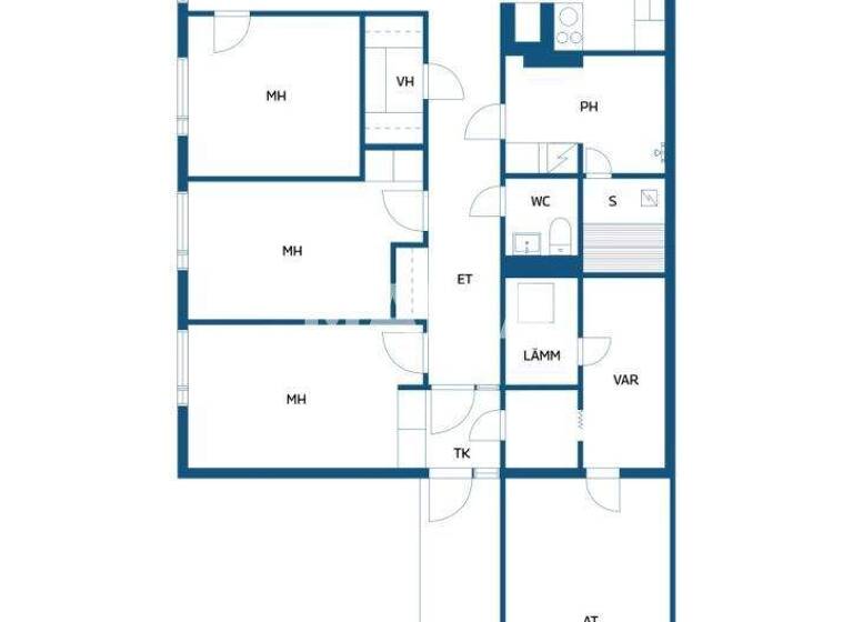 Einfamilienhaus zum Kauf 59.900 € 4 Zimmer 104 m² 684 m² Grundstück Loukkukatu 2 Kemi 94700