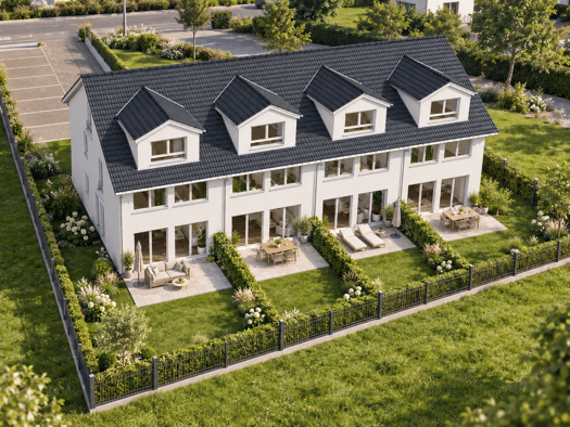 Reihenhaus zum Kauf - Erstbezug 588.500 € 5 Zimmer 121 m² 200 m² Grundstück Weinzierlein Zirndorf 90513