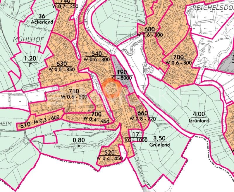 Grundstück zum Kauf 250.000 € 463 m²<br/>Grundstück Krottenbach / Mühlhof Nürnberg 90453