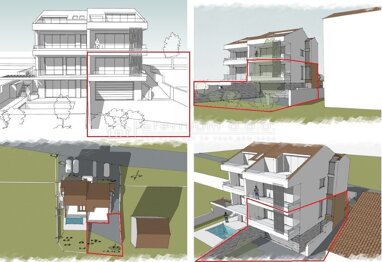 Wohnung zum Kauf 599.000 € 5 Zimmer 152 m² Dramalj