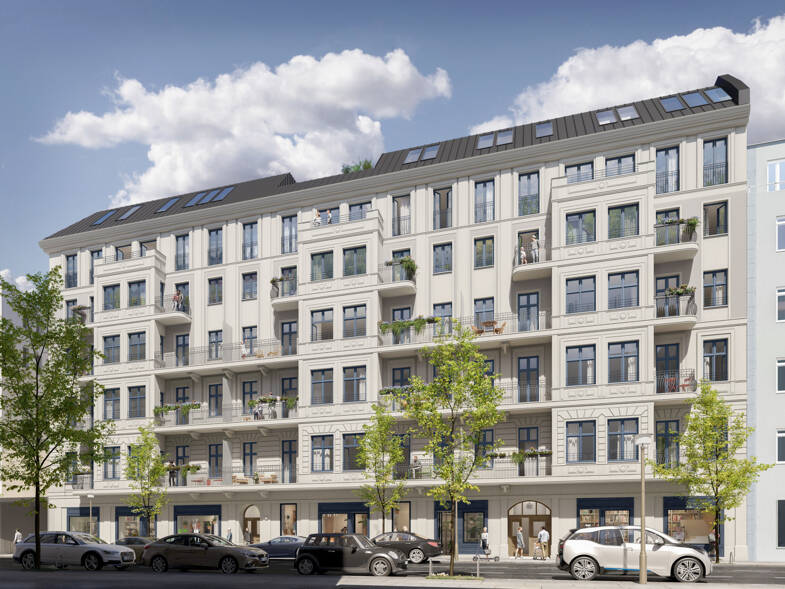 Wohnung zum Kauf - Neubau 909.000 € 2 Zimmer 71,5 m² 4. Geschoss Wöhlertstraße 21 Mitte Berlin 10115