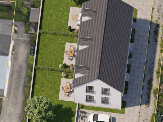 Reihenmittelhaus zum Kauf - Erstbezug provisionsfrei 636.000 € 6 Zimmer 154 m² 181 m² Grundstück Fuchsfeldstraße 5 Bruck Erlangen 91058