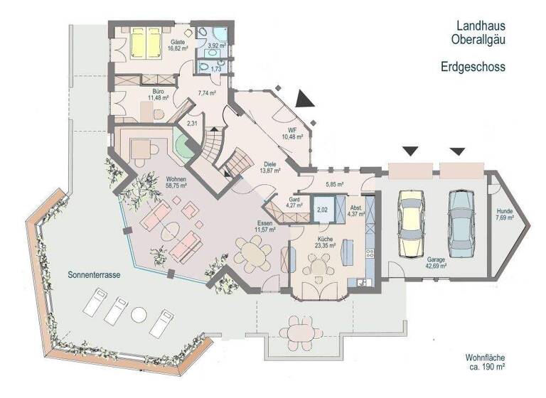 Einfamilienhaus zum Kauf 2.550.000 € 10 Zimmer 570 m² 22.000 m² Grundstück frei ab 30.04.2026 Waltenhofen 87448