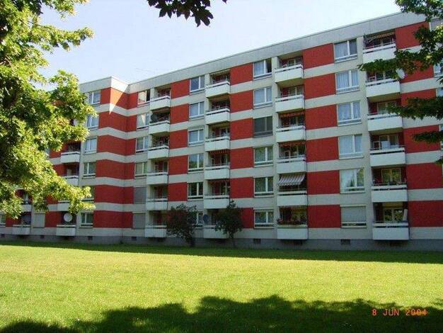 Wohnung zur Miete 909 € 3 Zimmer 64,3 m² 5. Geschoss frei ab 20.12.2025 Leo-Gans-Str. 44 Fechenheim Frankfurt am Main 60386