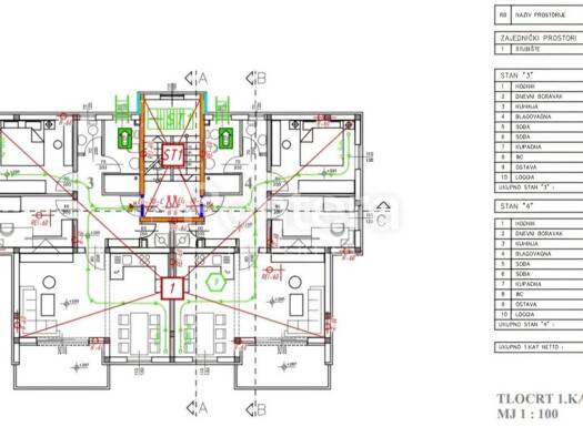 Wohnung zum Kauf 258.000 € 3 Zimmer 77 m² 1. Geschoss Viskovo Viškovo
