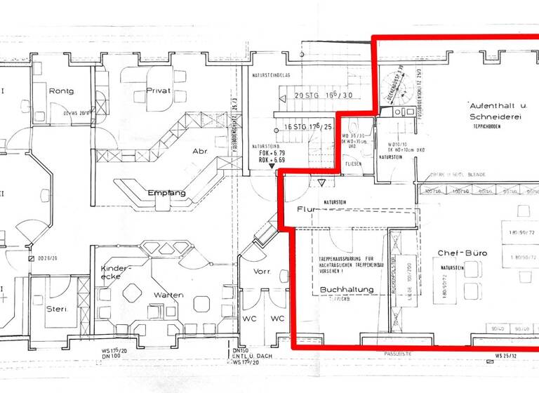 Bürofläche zur Miete provisionsfrei 800 € 3 Zimmer 100 m² Bürofläche Schnaittach 91220