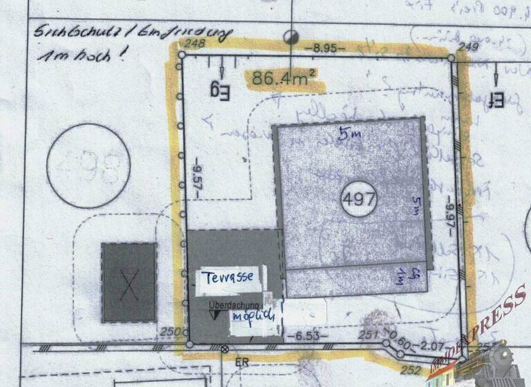 Haus zum Kauf 22.000 € 2 Zimmer 24 m² 86 m² Grundstück Forchtenstein 7212