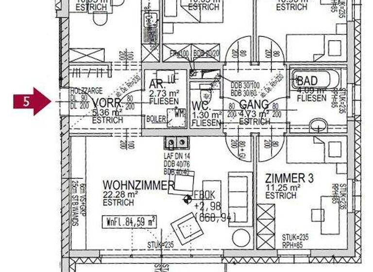 Wohnung zur Miete 777 € 84,6 m² Rappottenstein 7/5 Rappottenstein 3911