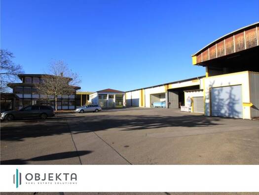 Lagerhalle zur Miete 10.538 m² Lagerfläche teilbar ab 1.500 m² Dillingen 89407