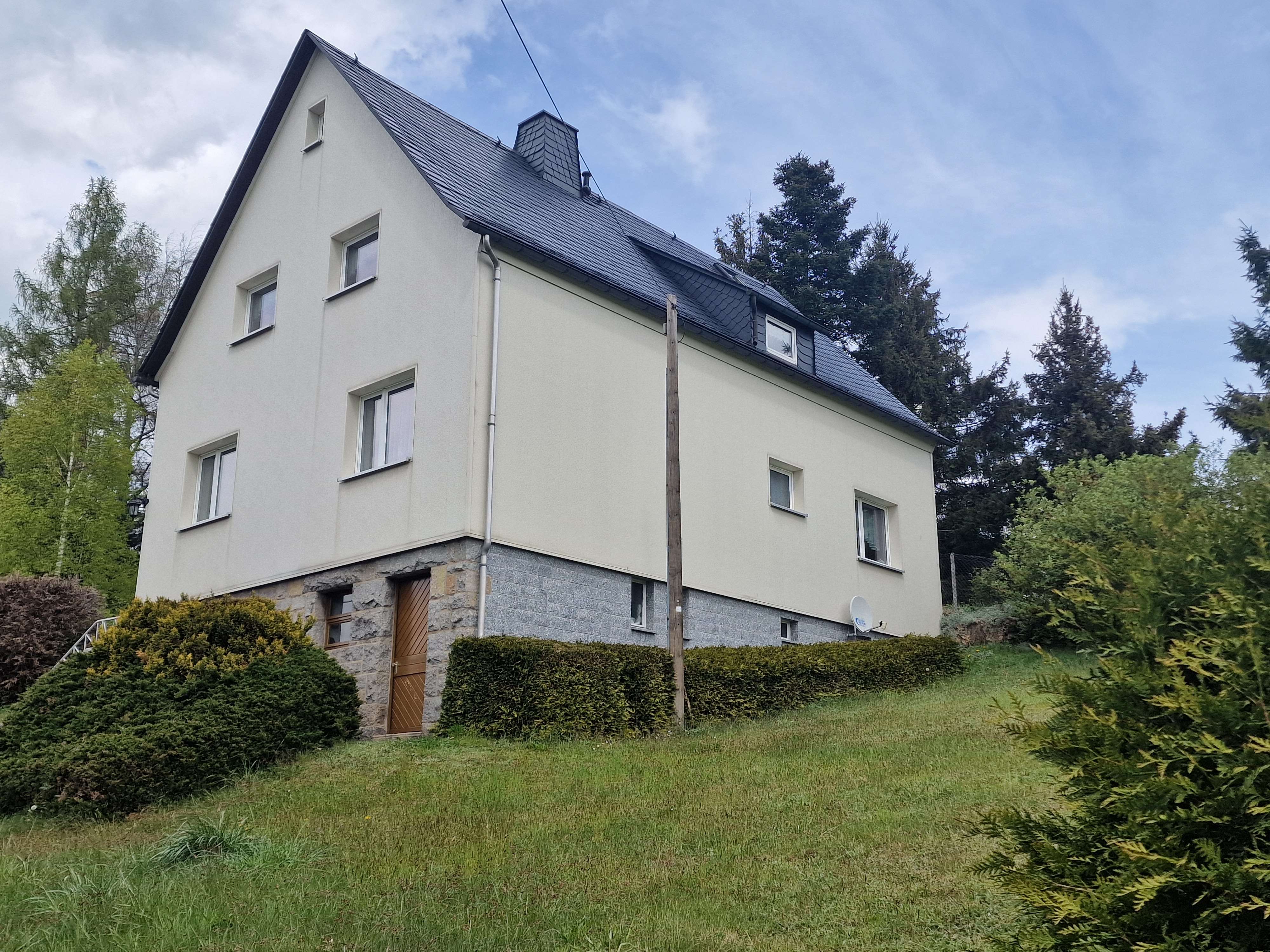 Einfamilienhaus zum Kauf 269.000 € 6 Zimmer 145 m²<br/>Wohnfläche 2.110 m²<br/>Grundstück Zschorlau Zschorlau 08321