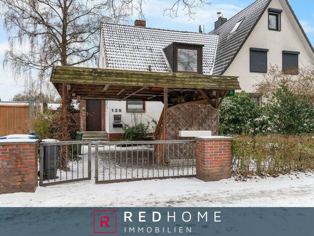 Doppelhaushälfte zum Kauf 299.000 € 3 Zimmer 103,2 m² 384 m² Grundstück Eidelstedt Hamburg 22523