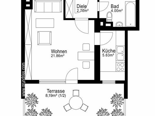 Wohnung zum Kauf 249.900 € 1 Zimmer 41,9 m² 2. Geschoss Pasing-Obermenzing München 81247