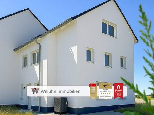 Reihenendhaus zum Kauf - Erstbezug 488.500 € 4 Zimmer 135 m² 375 m² Grundstück Pönitz Taucha 04425