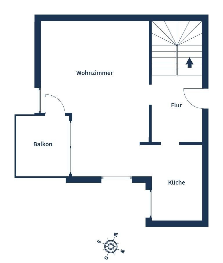 Maisonette zum Kauf 164.000 € 2 Zimmer 64,9 m²<br/>Wohnfläche 2.<br/>Geschoss St. Magnus Bremen 28759