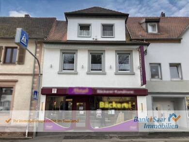 Wohn- und Geschäftshaus zum Kauf als Kapitalanlage geeignet 315.000 € 5 Zimmer 375 m² 643 m² Grundstück Einöd Homburg 66424