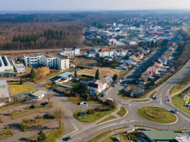 Bürogebäude zum Kauf als Kapitalanlage geeignet 5.720 m² 9.312 m² Grundstück Wiesental Waghäusel 68753