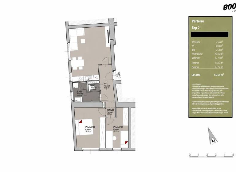 WG-Zimmer zum Kauf 309.000 € 3 Zimmer 67 m² Wien,Ottakring 1160