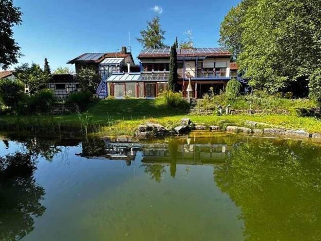 Villa zum Kauf 1.091.000 € 8 Zimmer 330 m² 3.601 m² Grundstück Moosbach Feucht / Moosbach 90537