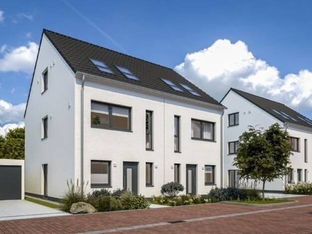 Doppelhaushälfte zum Kauf - Neubau provisionsfrei 448.500 € 5,5 Zimmer 120 m² 175 m² Grundstück Etzelweg Wickede Dortmund 44319