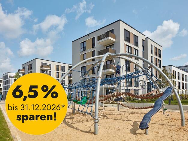 Wohnung zum Kauf - Erstbezug provisionsfrei 717.900 € 3 Zimmer 96,9 m² 3. Geschoss Hildegard-Knef-Straße 101 Heerdt Düsseldorf 40549