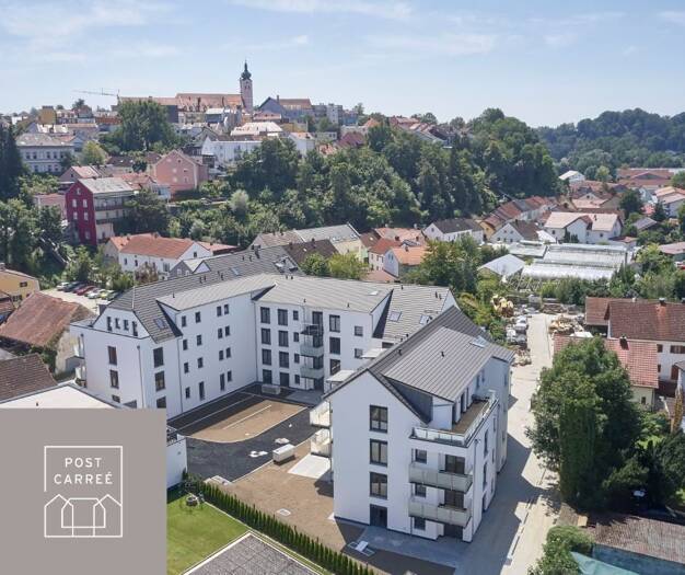 Wohnung zum Kauf - Neubau 450.000 € 3 Zimmer 98,2 m² EG frei ab sofort Postplatz 1 Landau Landau an der Isar 94405