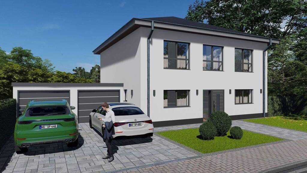 Einfamilienhaus zum Kauf - Erstbezug provisionsfrei 435.000 € 5 Zimmer 133 m² 734 m² Grundstück Julius-Kühn-Straße 12 Emmeringen Oschersleben 39387