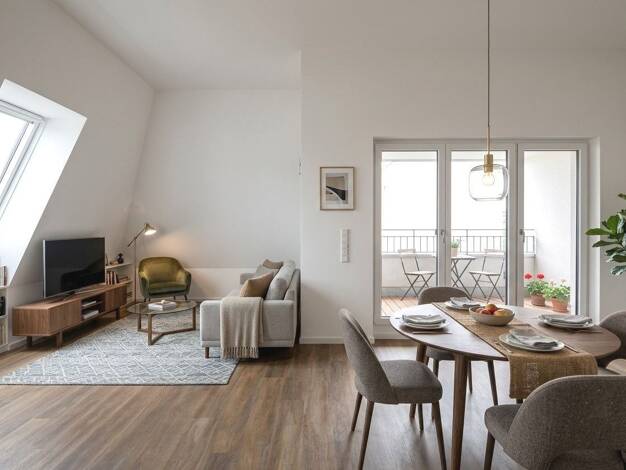 Wohnung zur Miete 1.375 € 4 Zimmer 91,8 m² 4. Geschoss frei ab 01.08.2026 Beckerstraße 3 Neulindenau Leipzig 04179