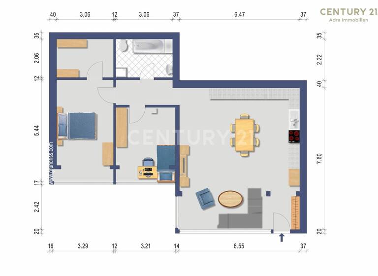 Wohnung zum Kauf 275.000 € 3 Zimmer 123 m² frei ab sofort Ochsenhausen 88416