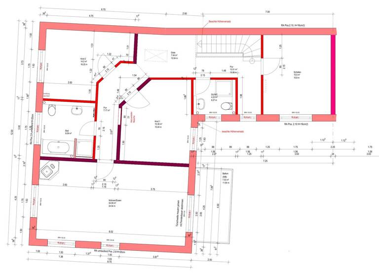 Maisonette zur Miete 1.380 € 4 Zimmer 120 m² Geschoss 1/2 frei ab sofort Amtmann-Wincopp-Straße 7 Ermstedt Erfurt 99092